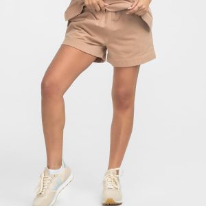 On The Daily Short - Warm Taupe