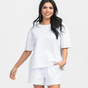 On The Daily Tee - Bright White