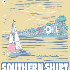 Sunset Cruise Tee - Canary