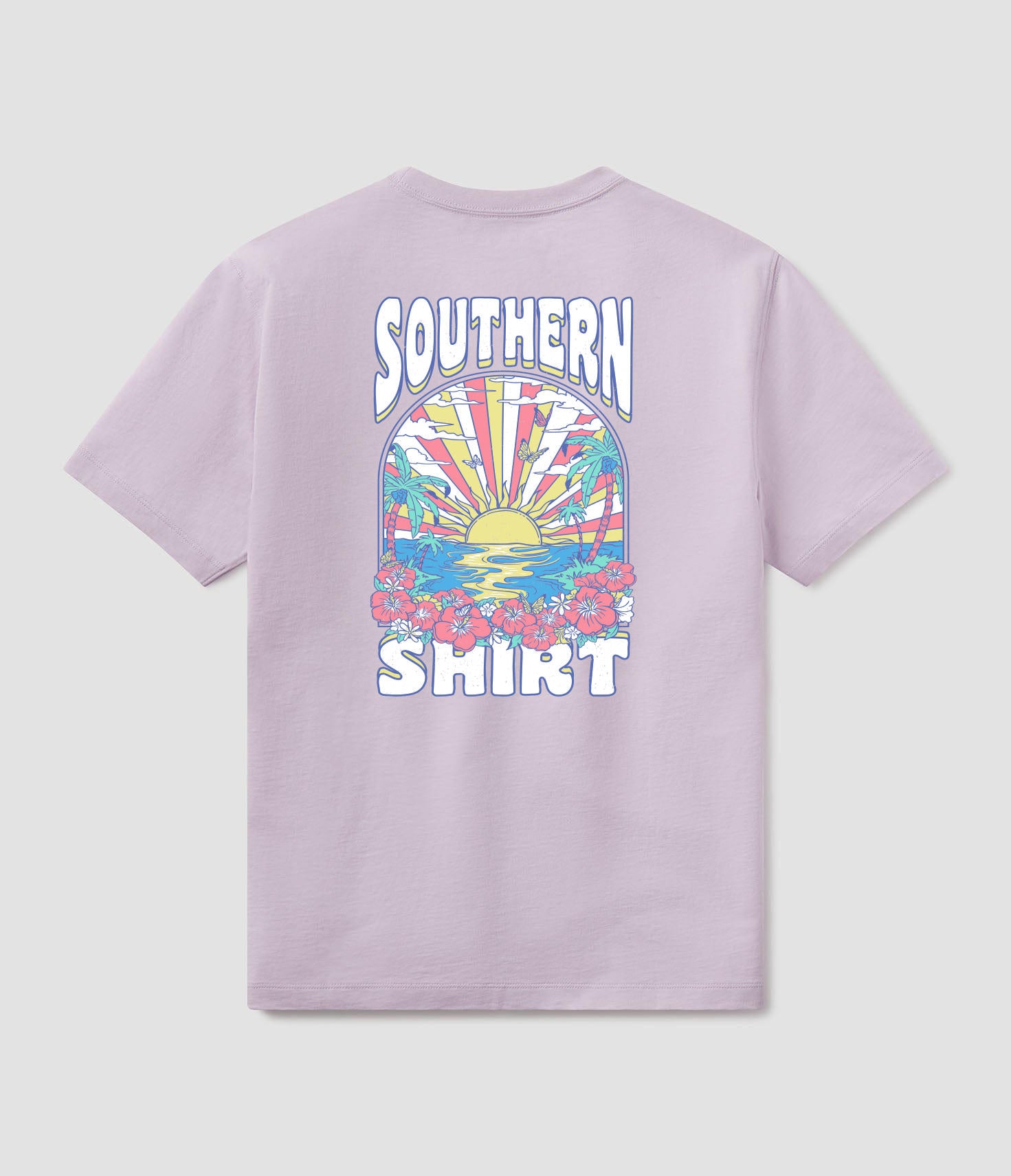 Vacation Mode Tee - Orchid Petal