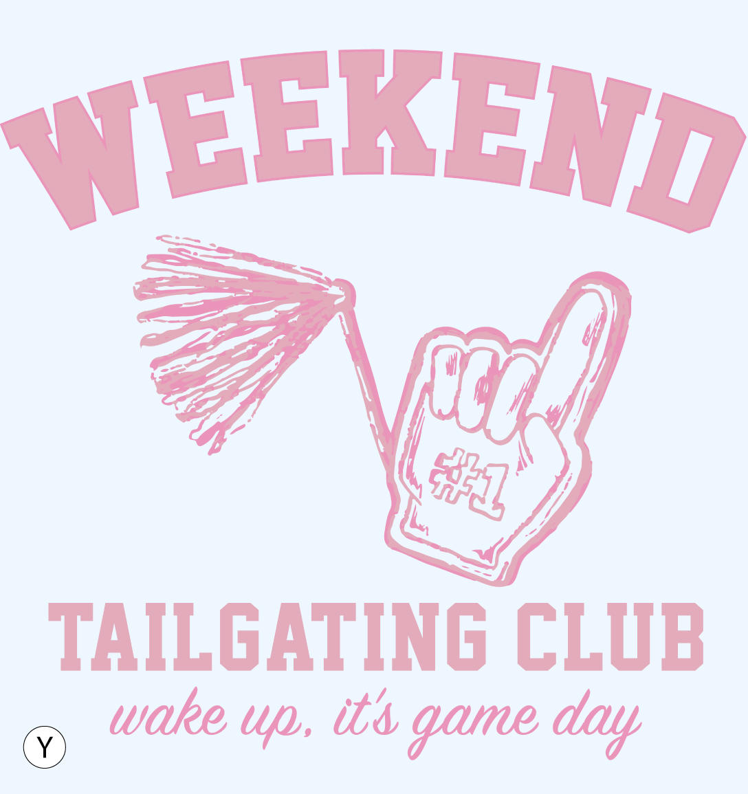 Youth Tailgating Club Tee - Bright White