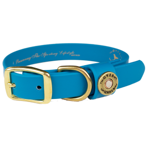 Waterproof Dog Collar - Aqua Blue