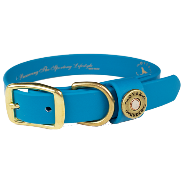 Waterproof Dog Collar - Aqua Blue