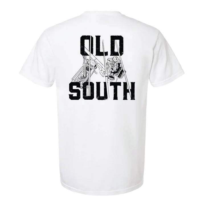 Lineman Bucket Truck Tee - White