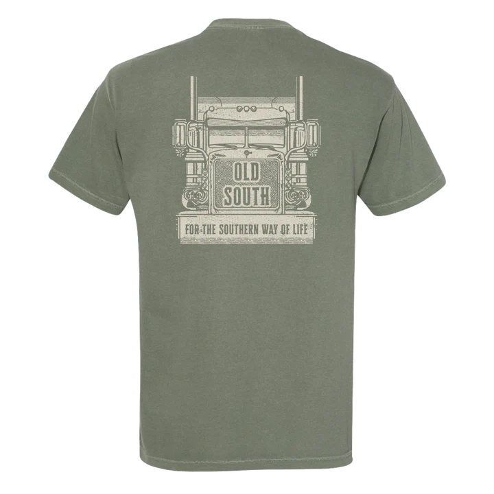 18 Wheeler Tee - Moss