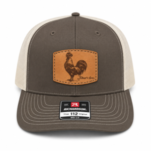Rooster Patch Trucker - Chocolate Chip & Birch