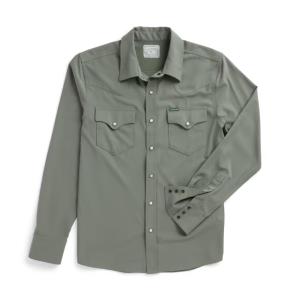 Men's Performance Western Pearl Snap - Cactus