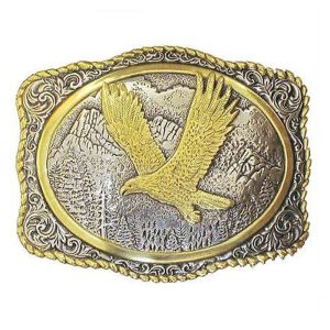Rope Eagle Western Buckle