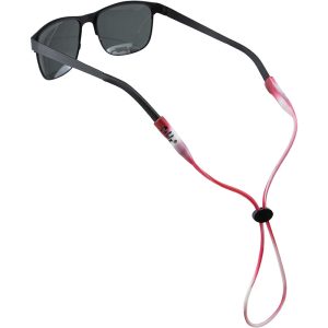 Silicone Garnet/White Adjustable 16"