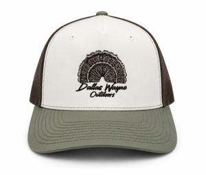 Dallas Wayne Field Hat - Turkey Fan - Birch, Brown & Loden