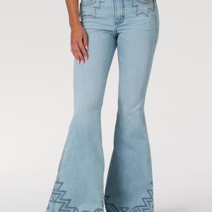 Wrangler® Retro® The Green Jean - Trumpet Flare - Greta