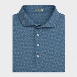 Cobalt Flyway Printed Performance Polo