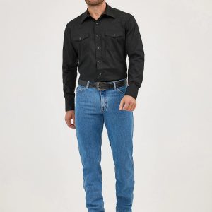 Wrangler Premium Performance Cowboy Cut Regular Fit Jean - Stonewash