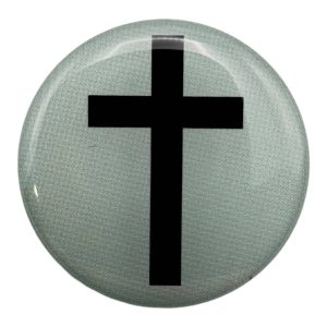 Tap To Pray - Prayer Tag Stickers: Mint + Cross