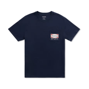 Men's Oval Tecovas Pocket T-Shirt - Navy