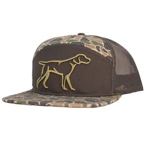 Backwoods Camo Grey 3D Puff Hat