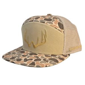 Wild Game Collective 7 Panel Brown Camo Hat