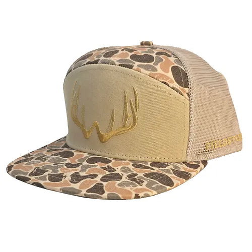 Wild Game Collective 7 Panel Brown Camo Hat