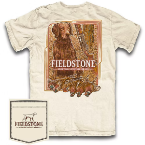 Pheasant Hunt Tee - Cream