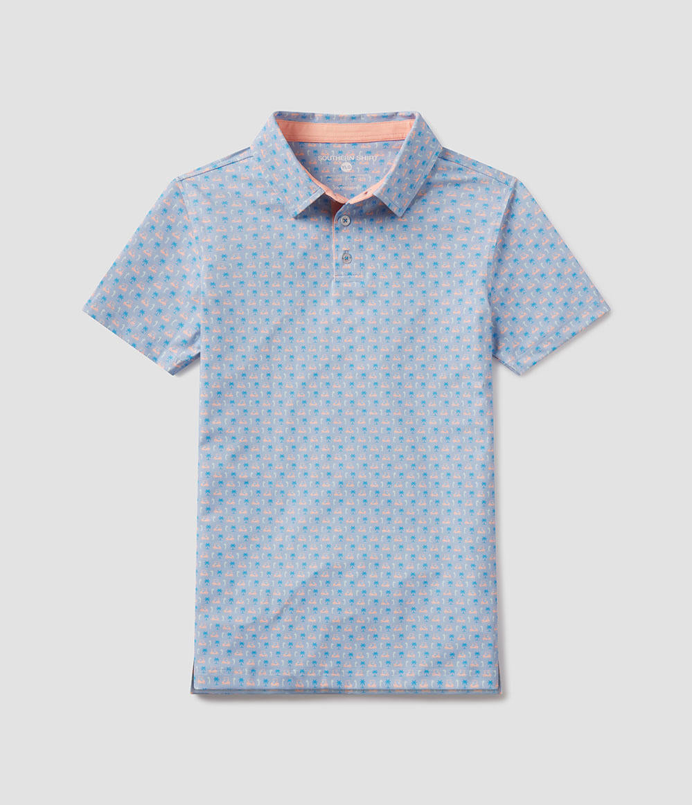Youth Par Fore Printed Polo - Hole in One