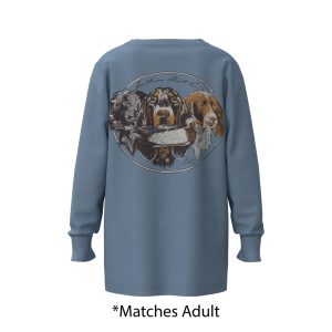 Youth LS Loyal Tee - Rain Washed