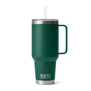 Rambler® 42 oz Straw Mug - Black Forest Green