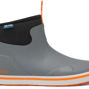 Lacrosse 6" Alpha Deck Boot - Gray & Orange
