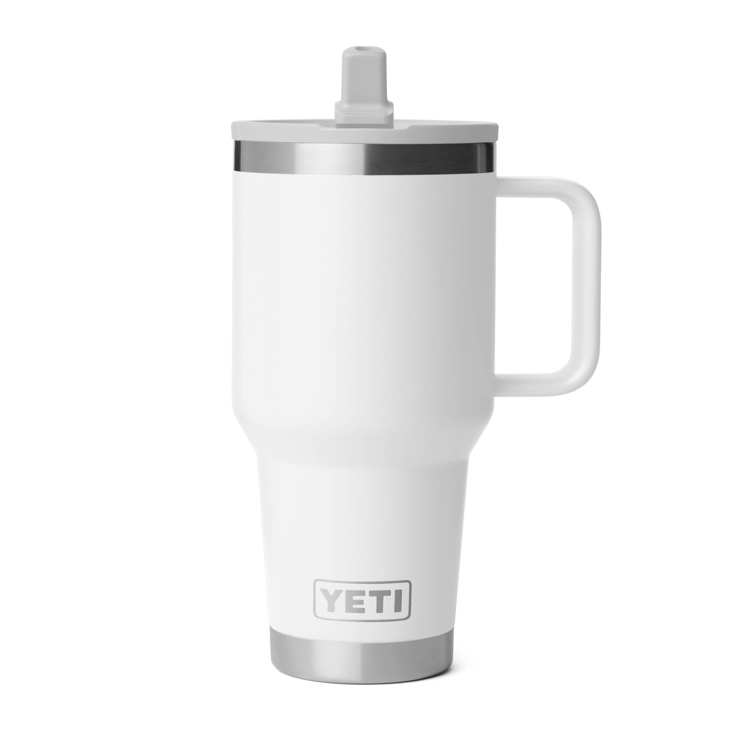 Rambler® 30 oz Travel Straw Mug - White