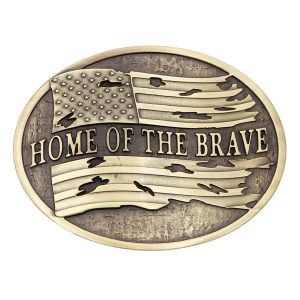 Home of the Brave Buckle