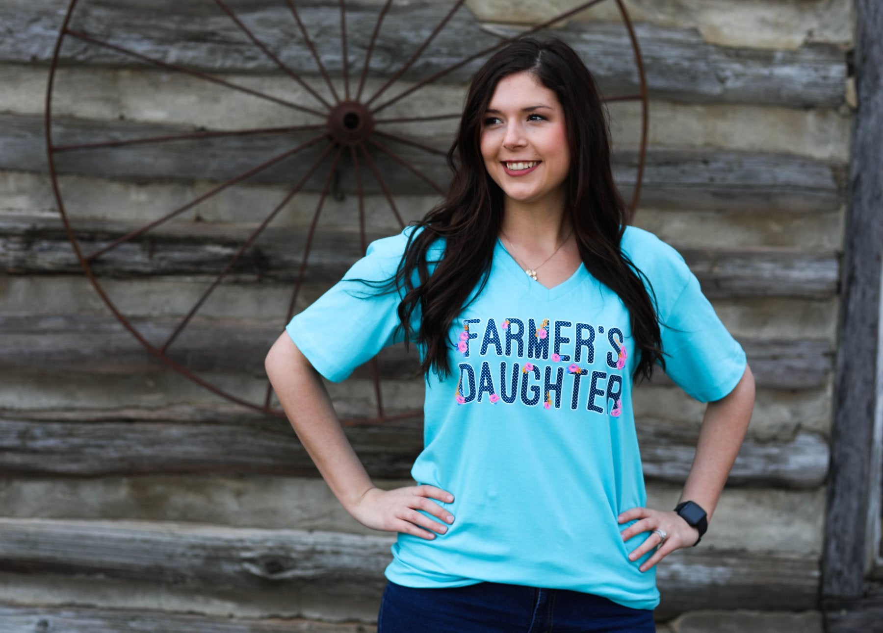 Polka Dot Farmer's Daughter
