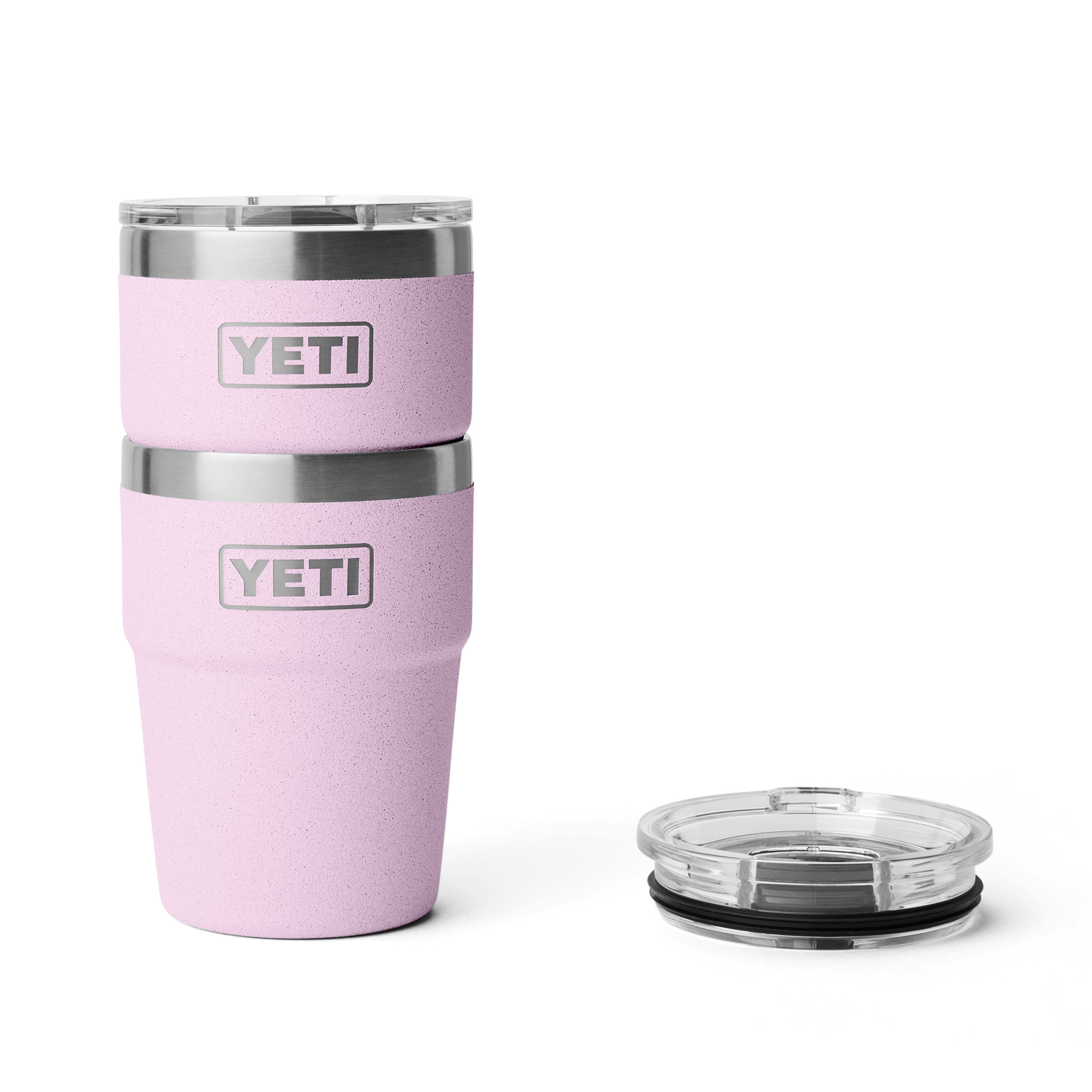 Rambler® 16 oz Stackable Cup - Cherry Blossom - Image 4