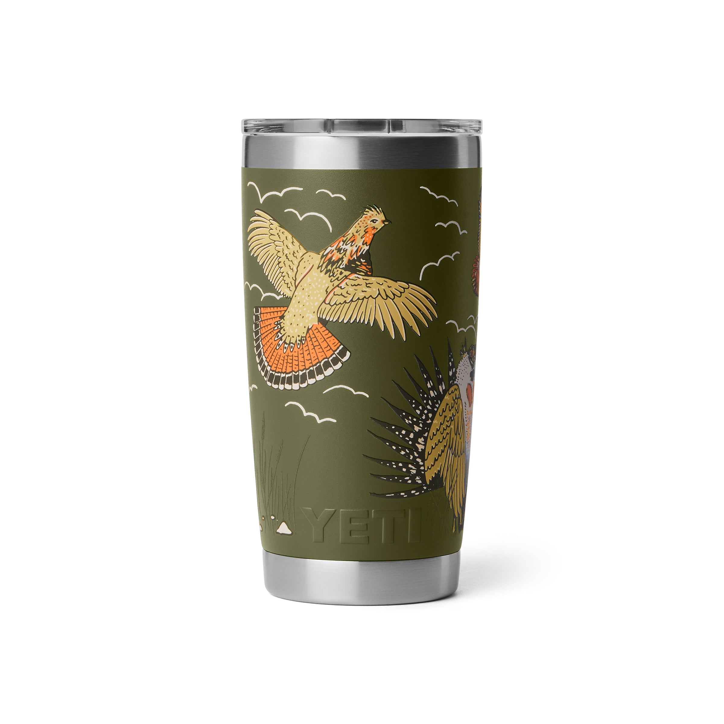 Rambler® 20 oz Tumbler - Upland Bird Olive - Image 3