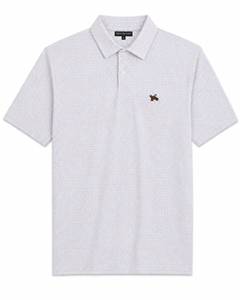 Quail Performance Polo - White, Cauliflower & Pink