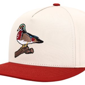 Woody Hat - Cream/Red