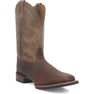 Elias Western Boot - Chocolate/Tan