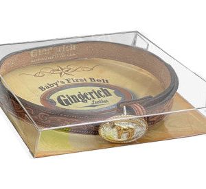 Baby Belt- Embossed Leather