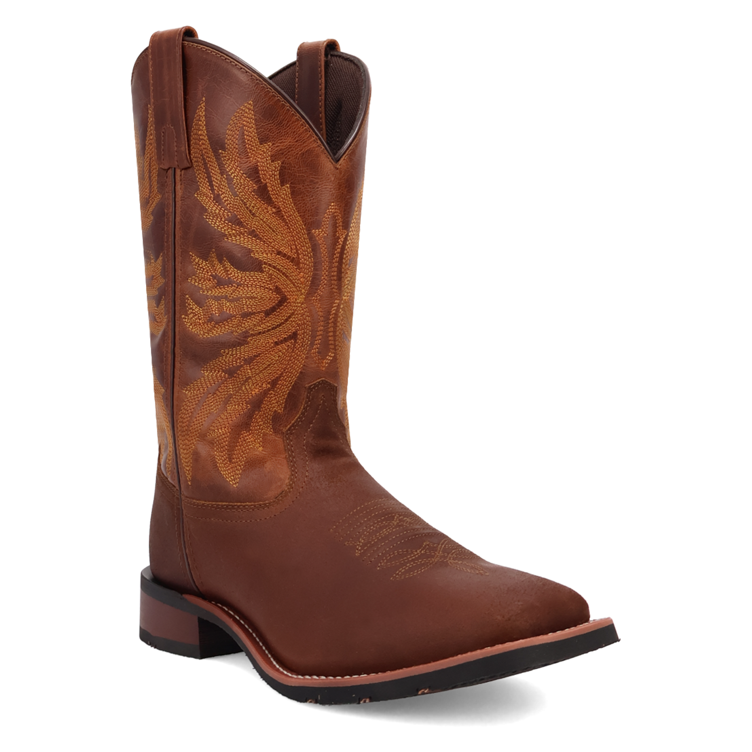 Chet Leather Boot - Rust