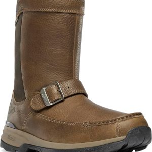 Recurve Rear Zip 10" Light Brown Moc-Toe