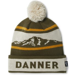 Mountain Pom Beanie - Loden/Oatmeal