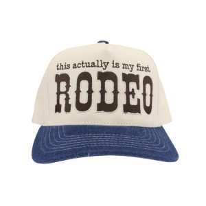 First Rodeo Trucker Hat - Dark Denim