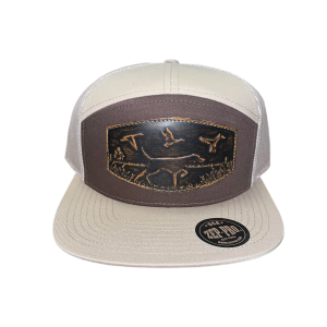 7 Panel pointer Snap Back - Brown/Khaki