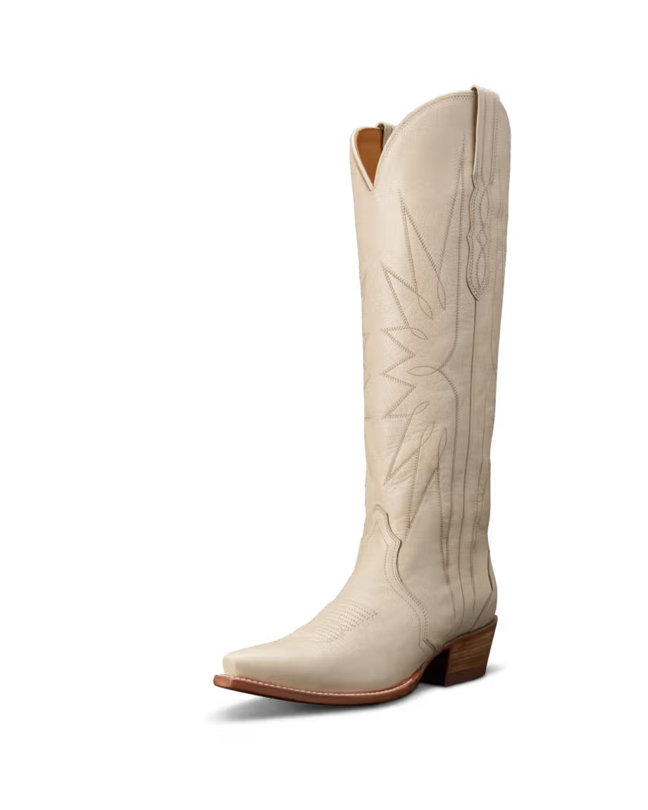 The Loretta - Cream - Cowhide