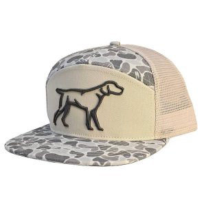 Marsh Camo 7 Panel 3D Puff Hat (RH-188)