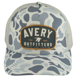 Avery Duck Camo Patch Hat - Blue