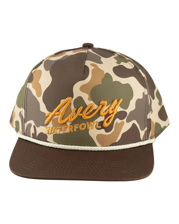 Avery 5 Panel Camo Rope Hat