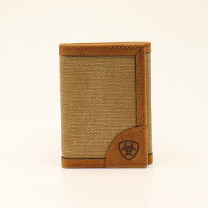 Ariat Trifold Canvas Medium Brown