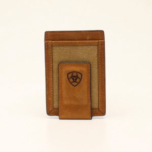 Ariat Front Pocket Wallet W/ Money Clip