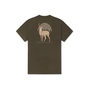 Eight Point Tee - Dark Olive