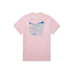 Pin High Tee - Washed Camellia