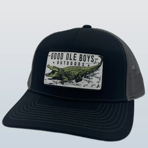 GOB Gator Patch - Black/Charcoal